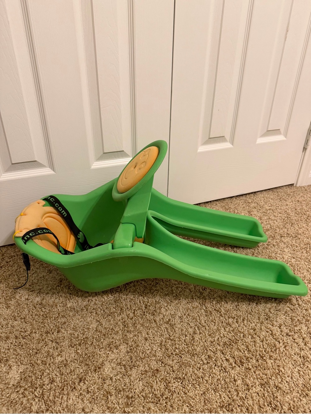 IBert Child Bicycle Safe-T-Seat Lime Green Up To 38 lbs (1-4 yrs) Kid Bike Seat